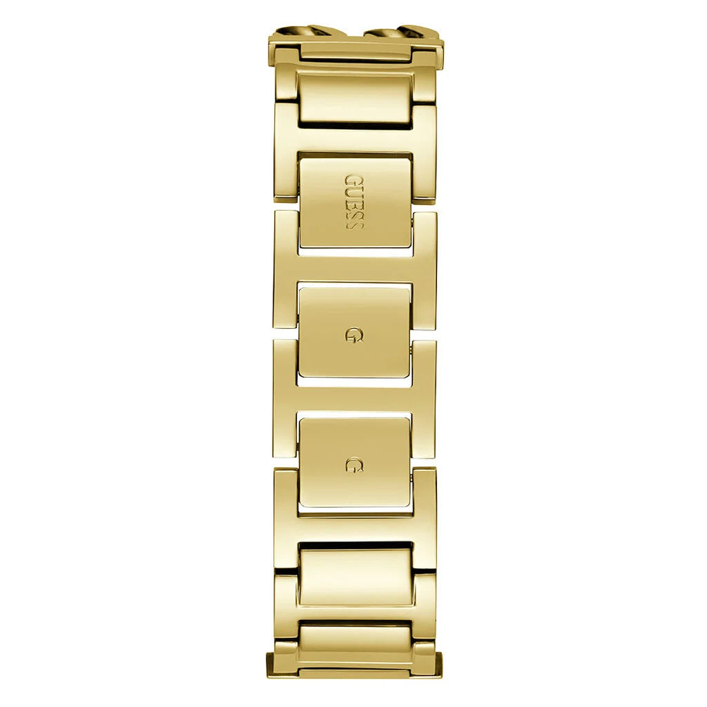 Orologio donna Guess bracciale leopardato pubblicità inverno 2024/25