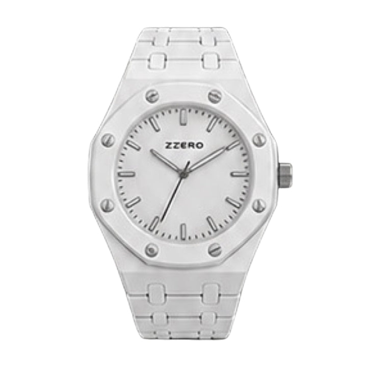 Orologio uomo in policarbonato bianco artic white modello Audermars PIguet ZZERO