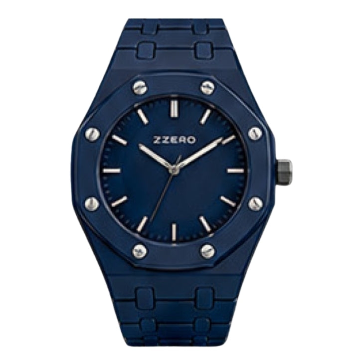 Orologio uomo in policarbonato blu Navy Ocean modello Audermars PIguet ZZERO