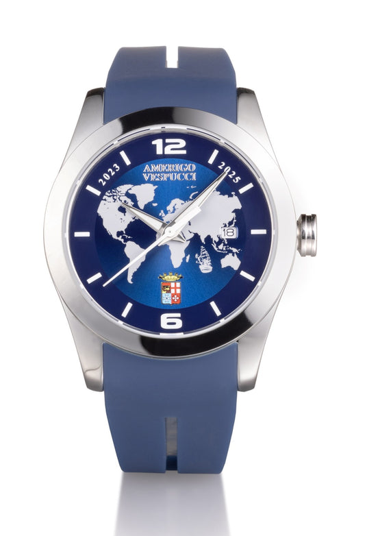 Orologio uomo LOCMAN in silicone blu ufficiale Amerigo Vespucci IN PROMOZIONE