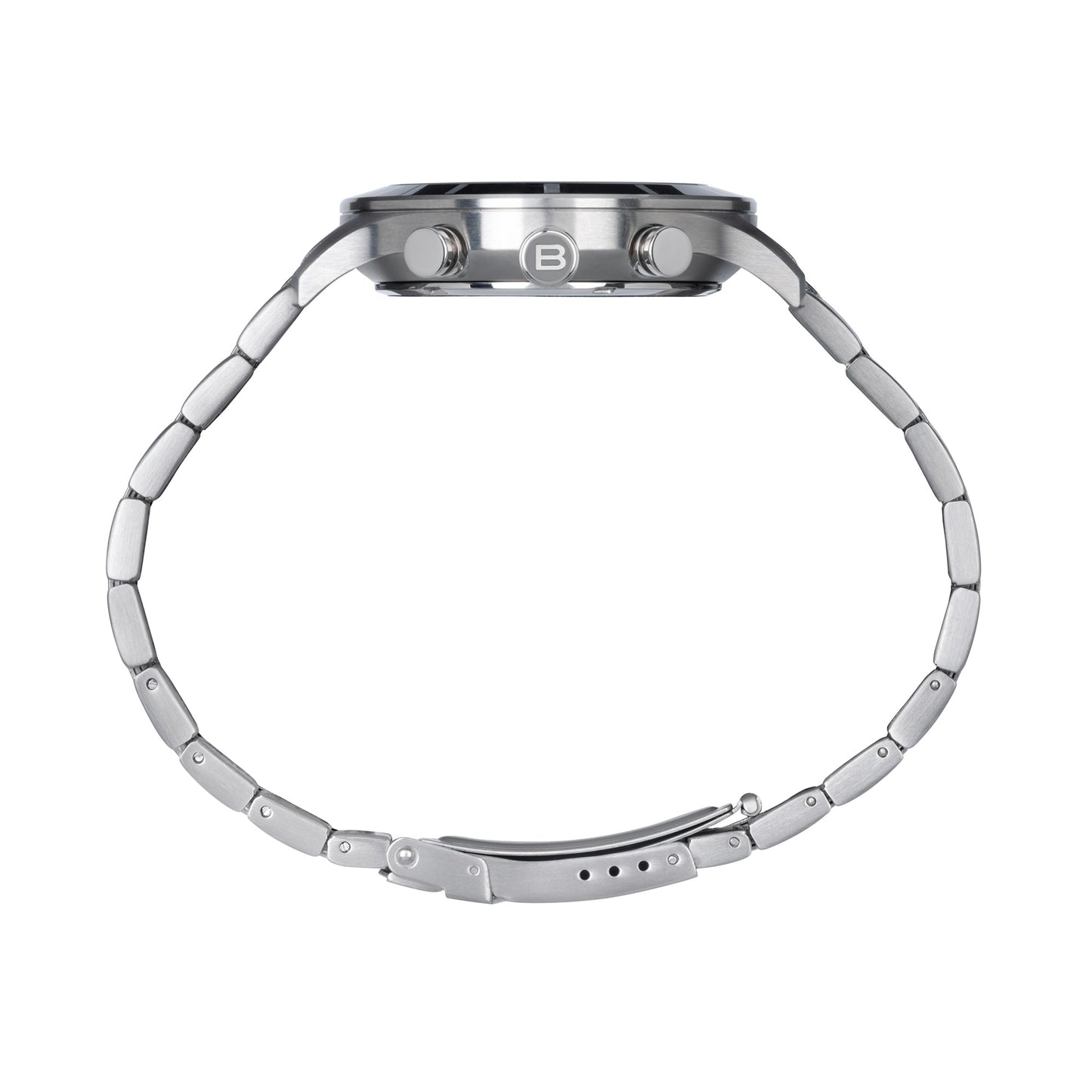 Orologio uomo BREIL cronografo quadrante verde ghiera nera lucida