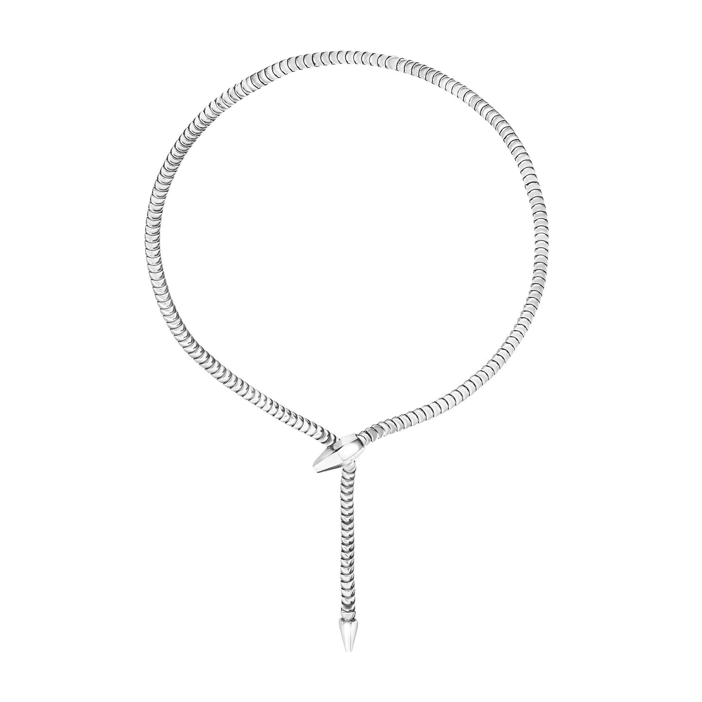 Collana serpente in acciaio regolabile Breil
