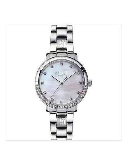 Orologio donna ALVIERO MARTINI PRIMA CLASSE madreperla bianco con pietre luminose