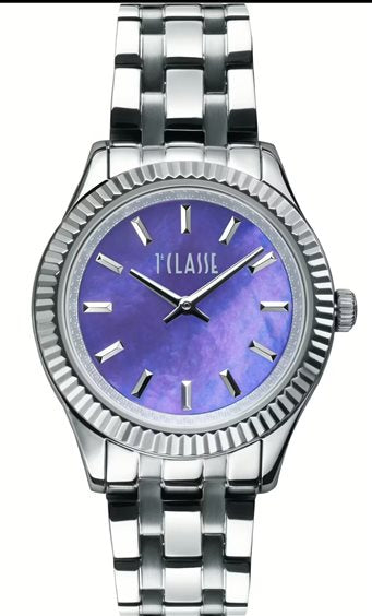 Orologio donna ALVIERO MARTINI PRIMA CLASSE madreperla viola modello Rolex