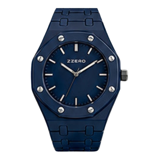 Orologio uomo in policarbonato blu Navy Ocean modello Audermars PIguet ZZERO